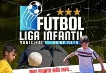 Vuelve la Liga Infantil Municipal de Fútbol de 25 de Mayo